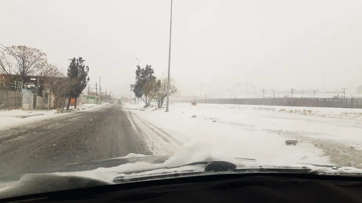 Helada en Juárez