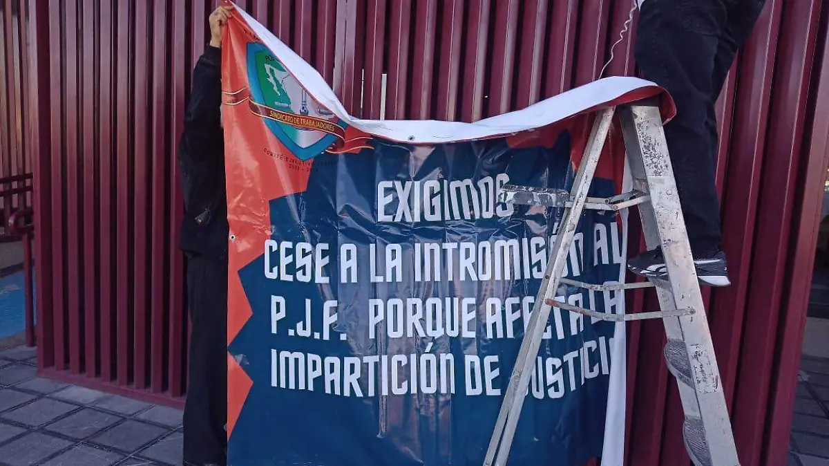 Empleados del Poder Judicial en Juárez 