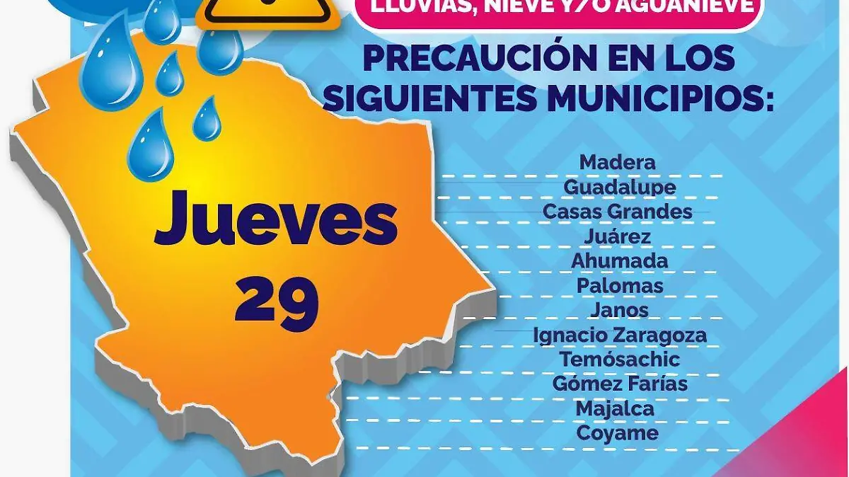 alerta lluvia agunieve