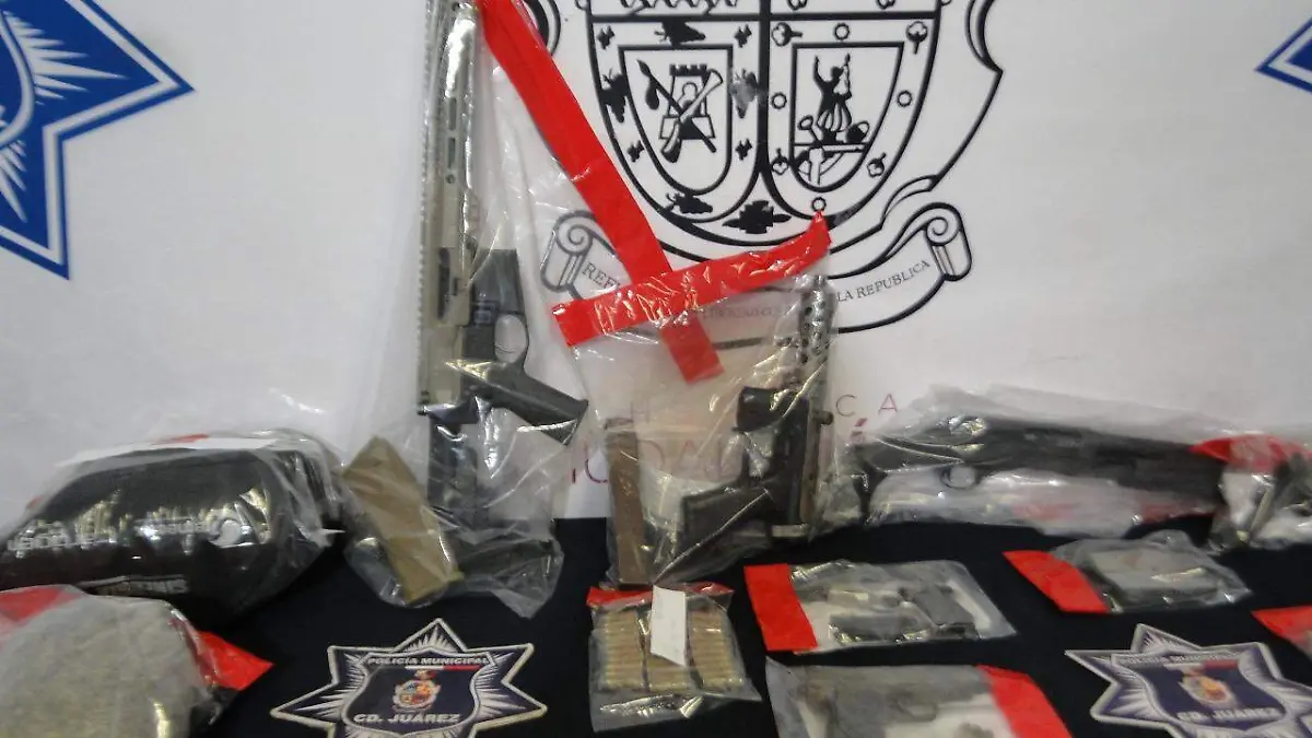 detenidos armas