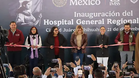 Inaugura Sheinbaum Hospital General Regional No.2 - El Heraldo de Juárez |  Noticias Locales, Policiacas, sobre México, Chiahuahua y el Mundo