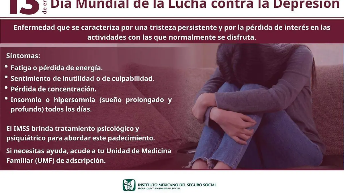Llama el IMSS a cuidar la salud mental