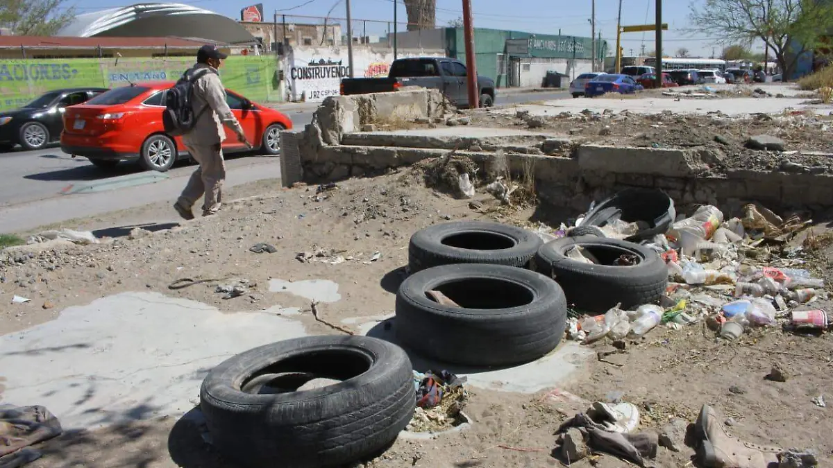 Llantas el detonante de que algo está abandonado