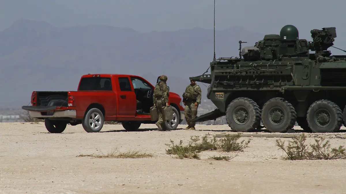 Vigilando la frontera 