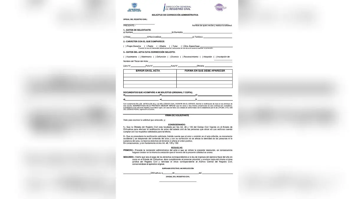 Programa de Correcciones Administrativas 2025