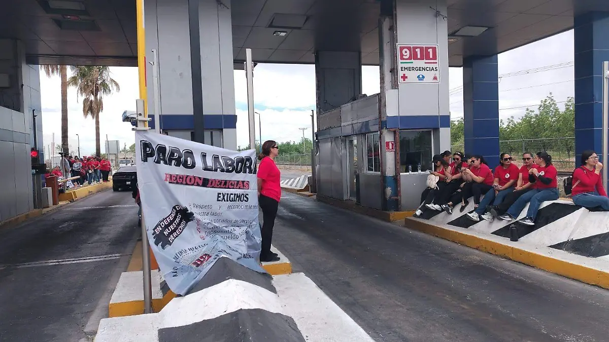 La movilización inició antes de las 11 de la mañana