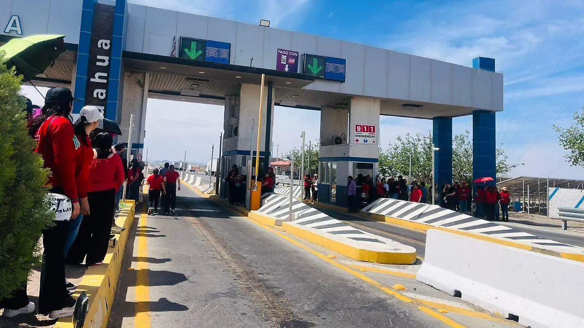 Toman maestros casetas de Ahumada por dos horas