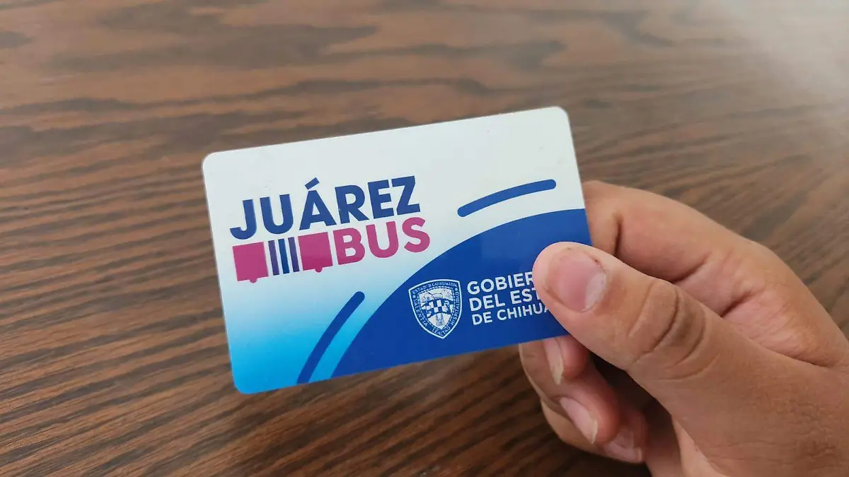 tarjeta de juareBus