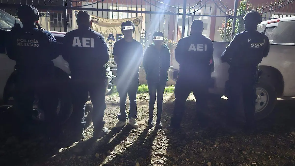 detenidos secuestro
