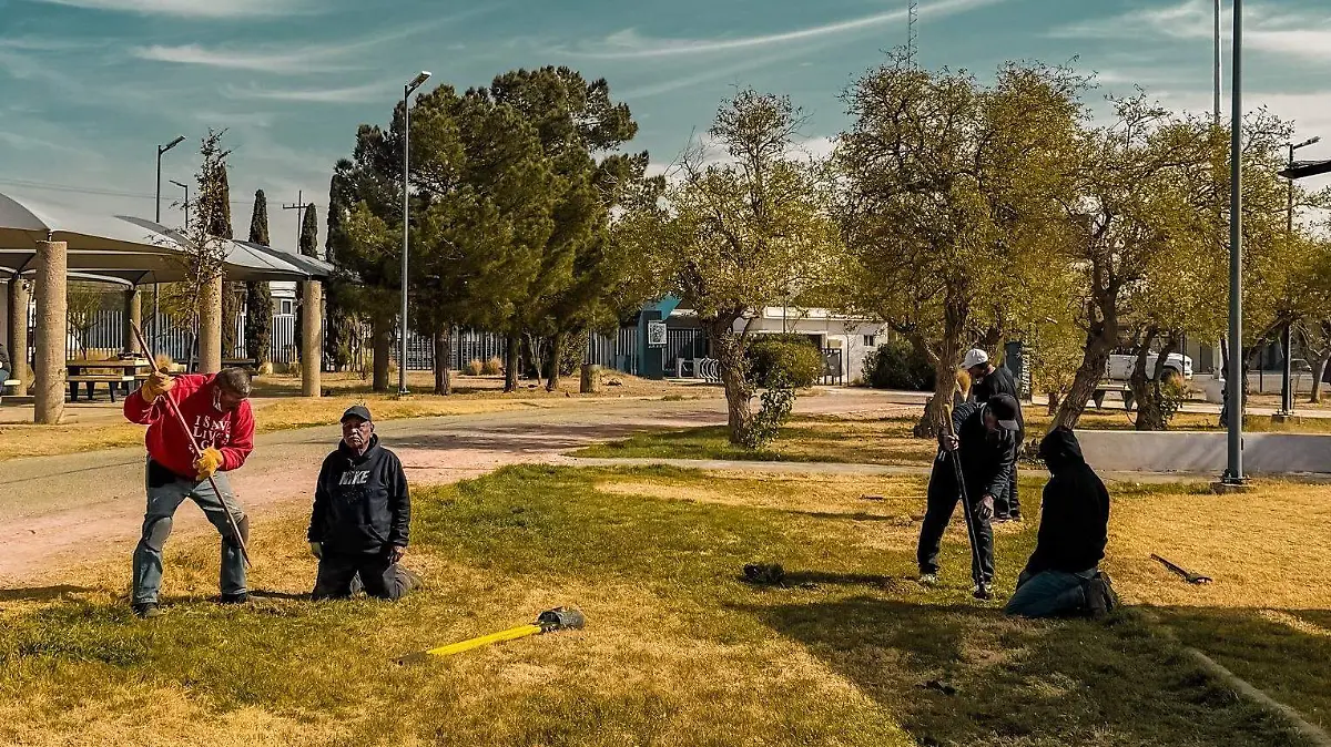Empleo temporal en Parque Central