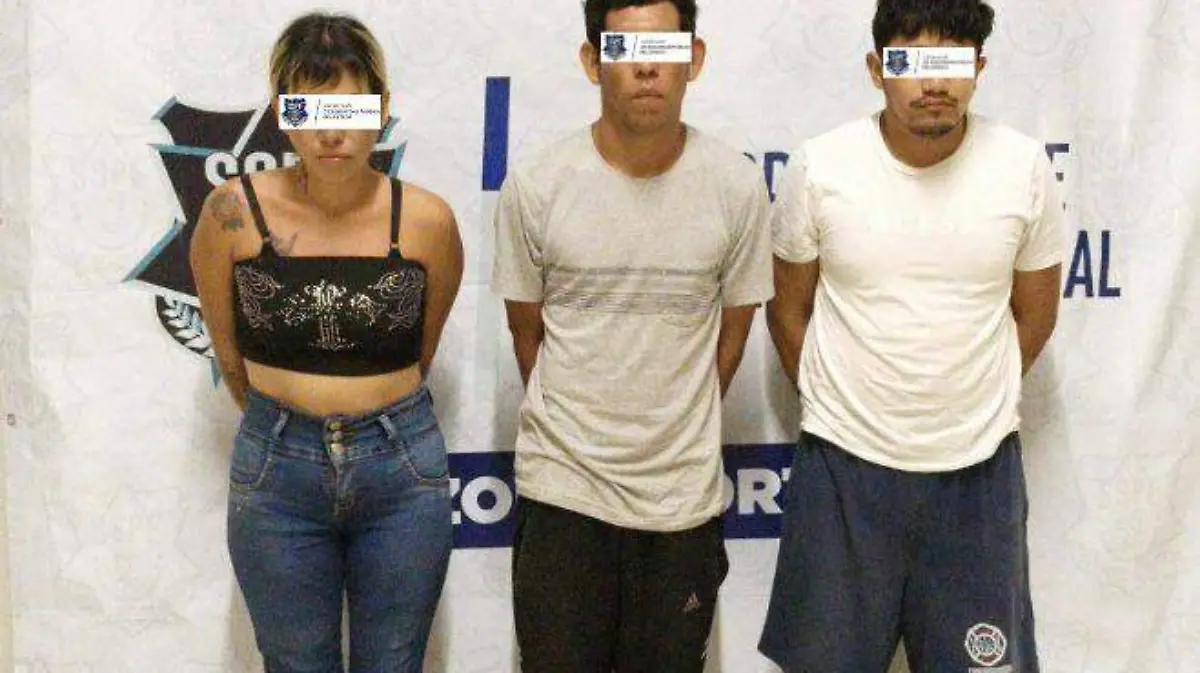 tres secuestradores