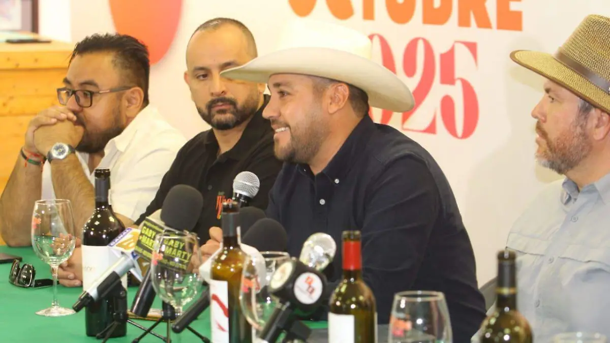 Conferencia de Prensa de los organizadores del Wine Fest que será este 4 de Octubre