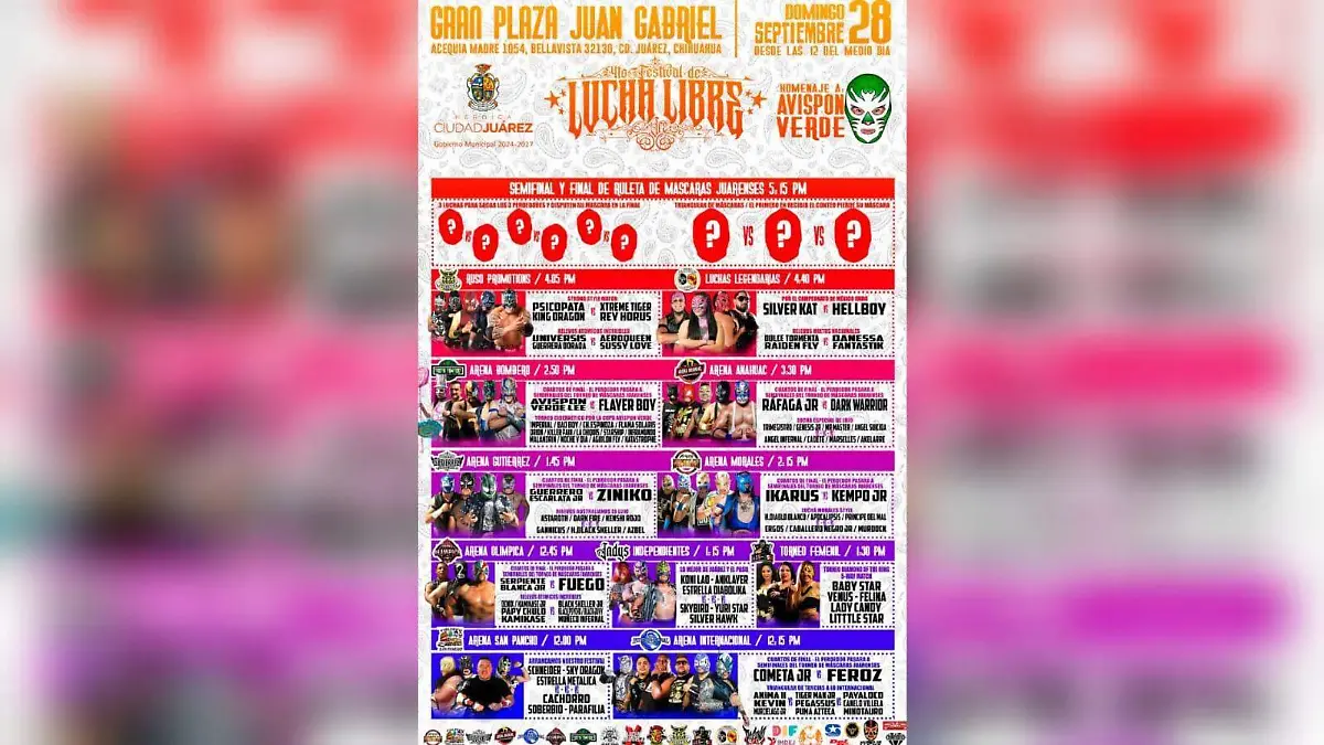 Cuarto festival de lucha libre