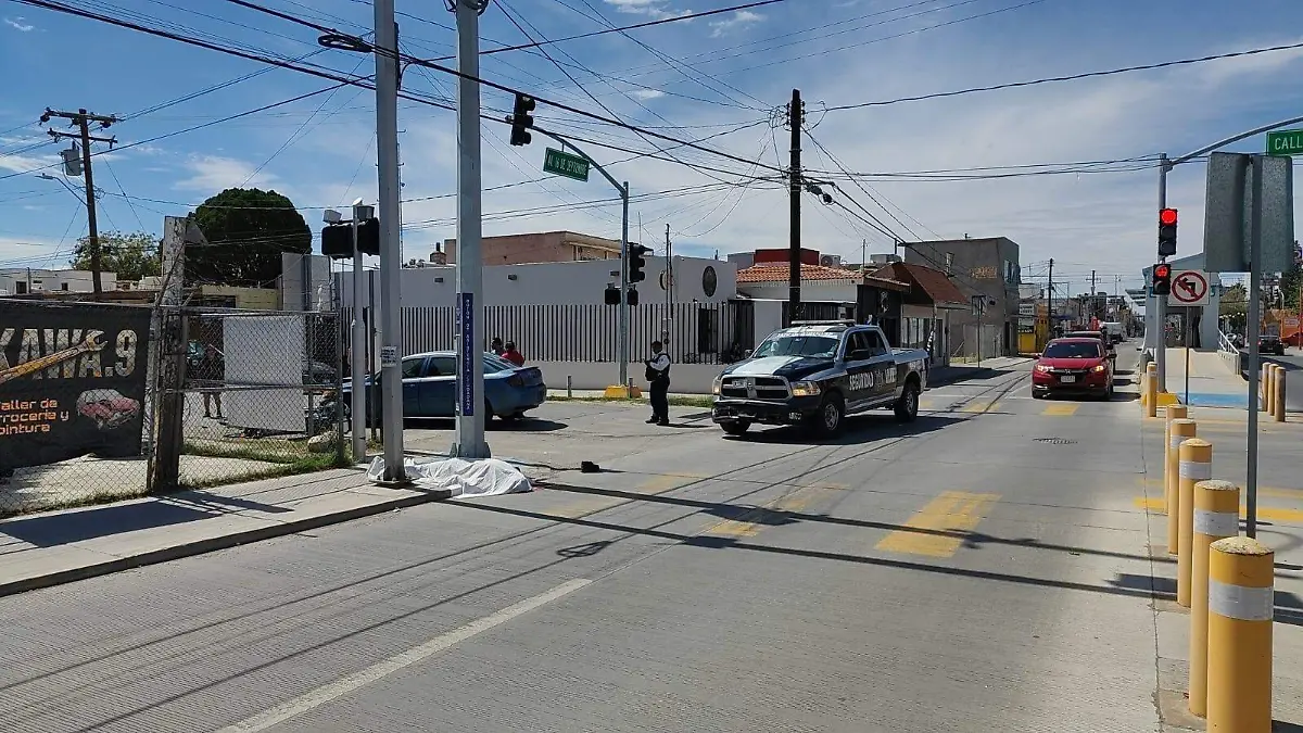 motociclista muerto