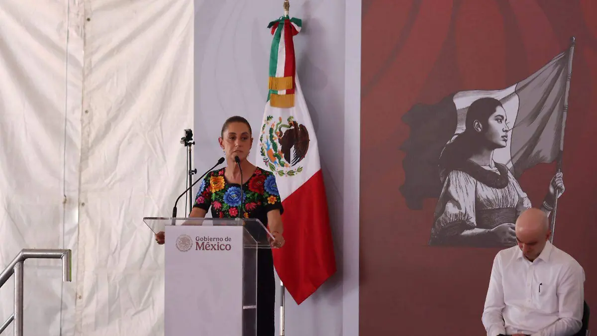 Claudia Sheinbaum en Juárez Vive