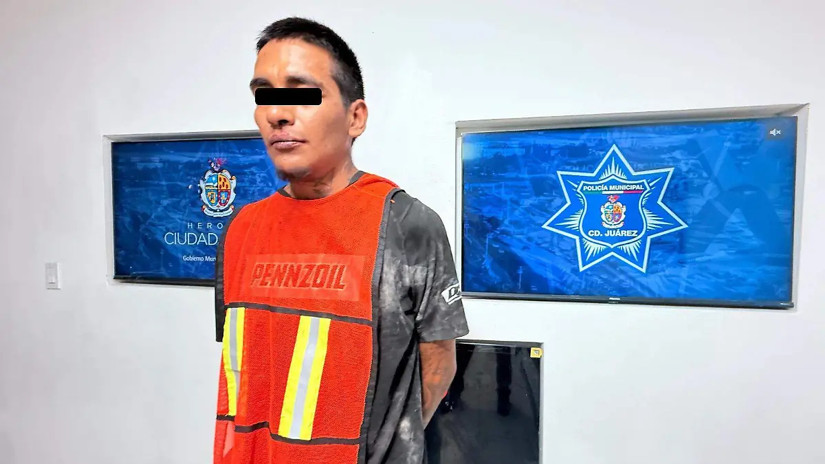 DETENIDO POR PRENDER FUEGO