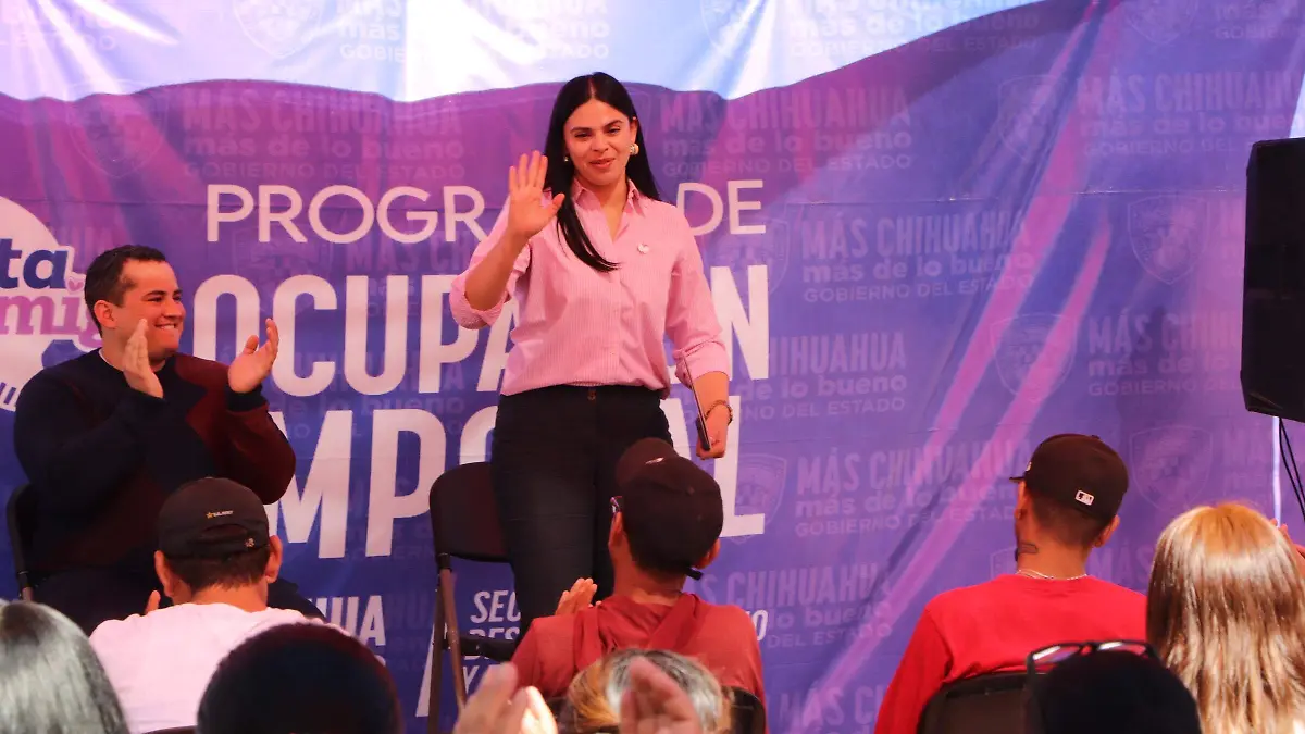 Evento de la Secretaría de Desarrollo humano y bien común , cargo de la Directora Austria Galindo 
Empleo Temporal 