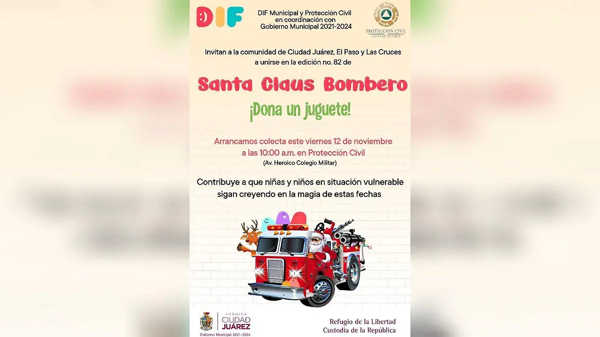 Santa Bombero 2025