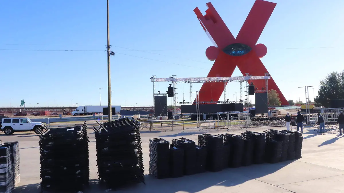 La x será el fondo de este evento 