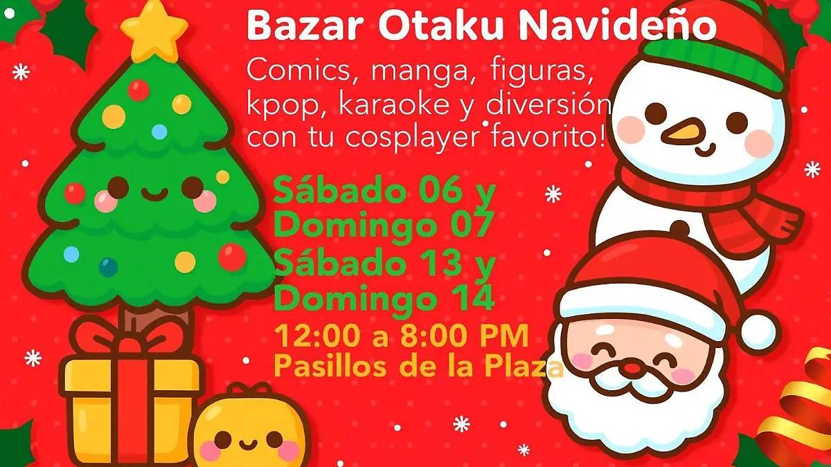 Bazar otaku navideño