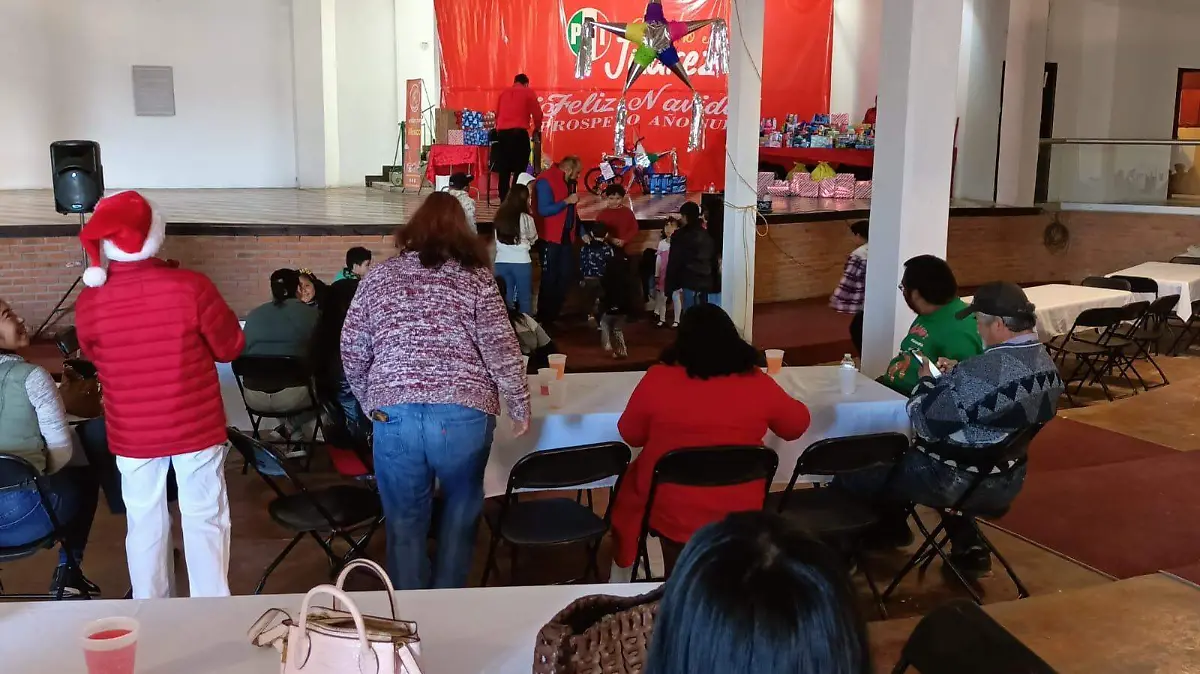 PRI Juárez celebra posada navideña con presidentes seccionales y reafirma trabajo territorial