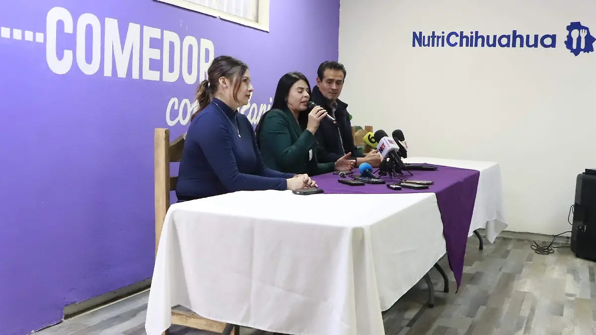 Inauguración de comedor comunitario en el parque central