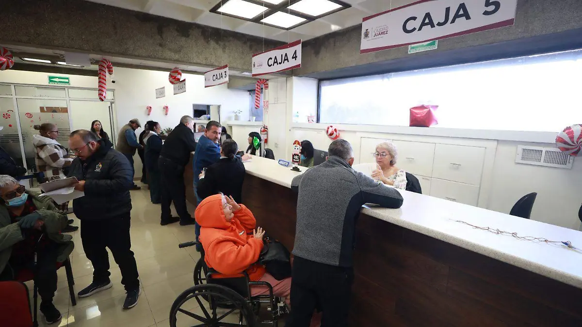 Pago en cajas del Predial