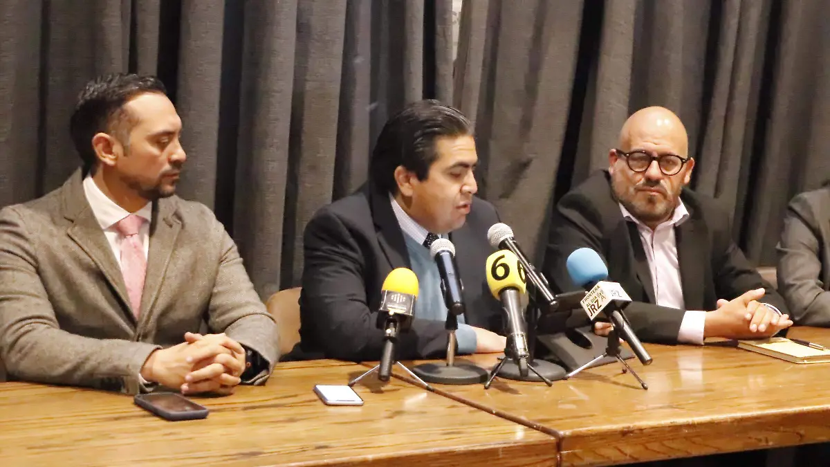 Convocatoria para renovar un consejero del sistema estatal anticorrupción de Chihuahua. En conferencia de prensa se dió a conocer a los medios de comunicación.