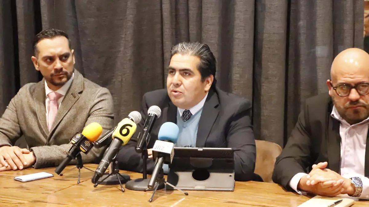 Convocatoria para renovar un consejero del sistema estatal anticorrupción de Chihuahua. En conferencia de prensa se dió a conocer a los medios de comunicación.