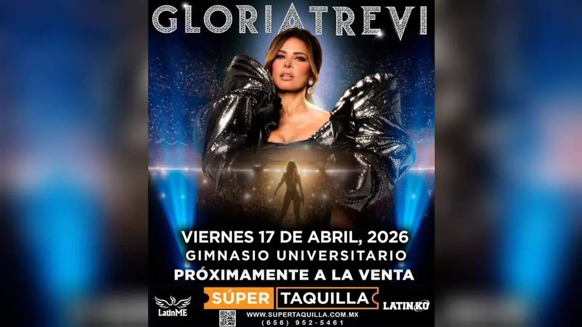 Concierto Gloria Trevi en Juárez