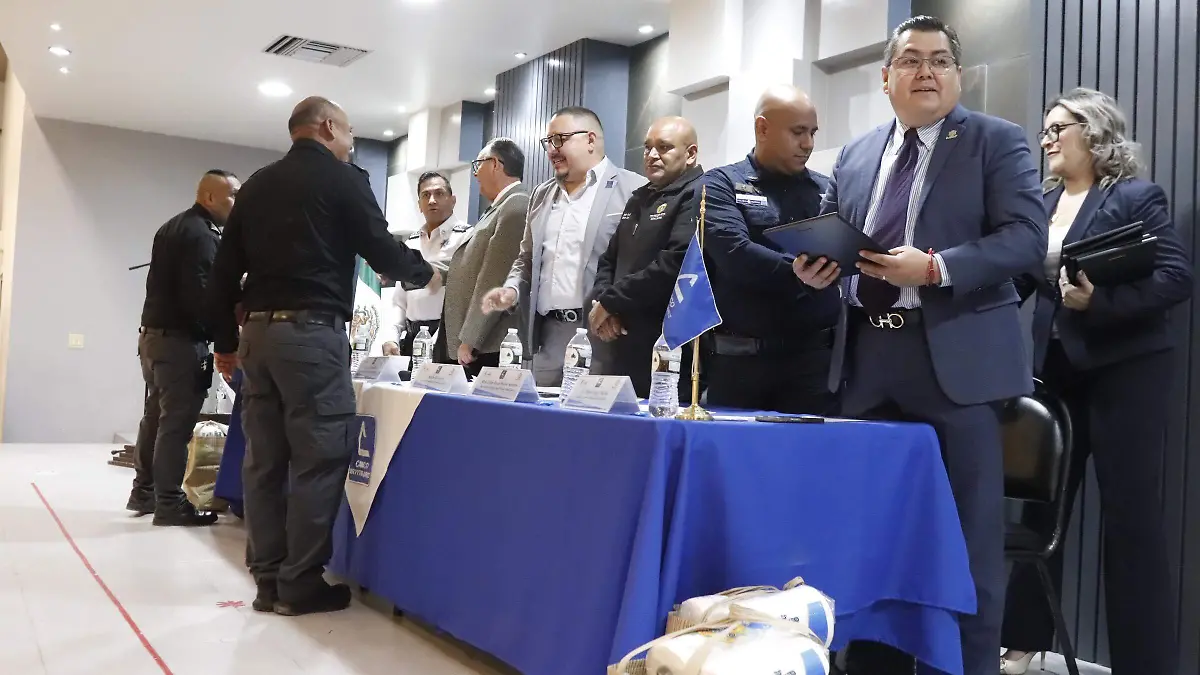 Reconocimiento a Bomberos por parte de la CANACO