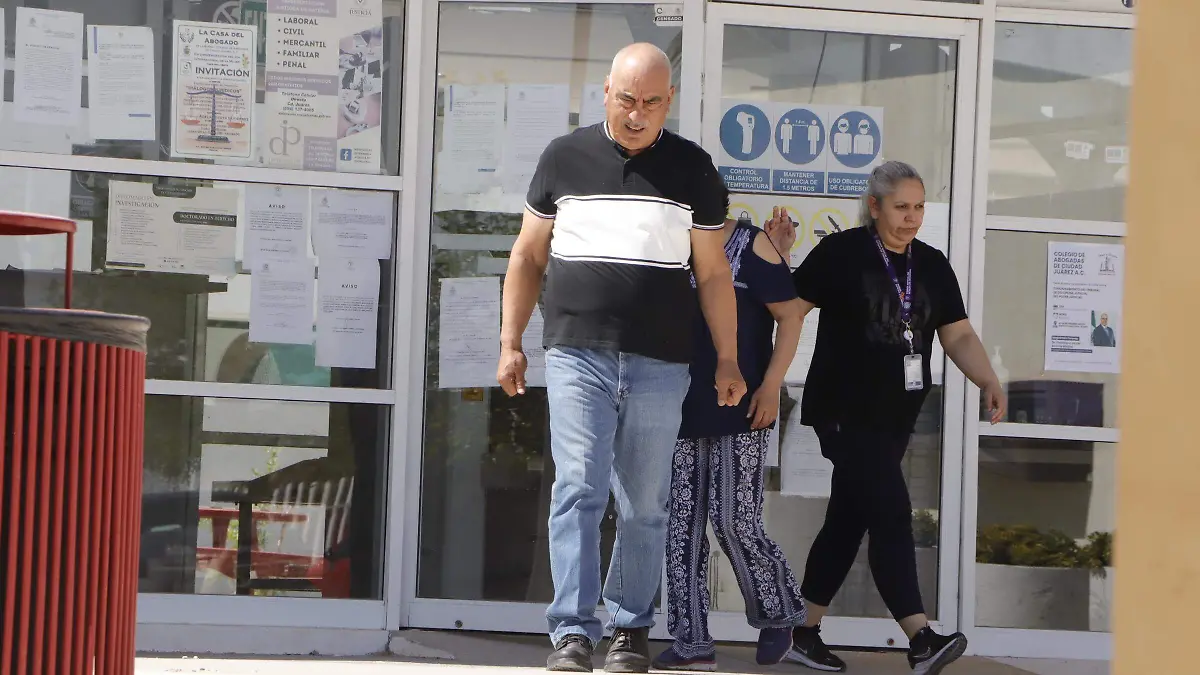 Audiencia en la ciudad Judicial