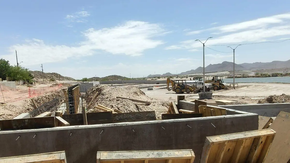 "Parque Norponiente de Anapra avanza en su construcción con miras a ser un espacio recreativo de vanguardia"