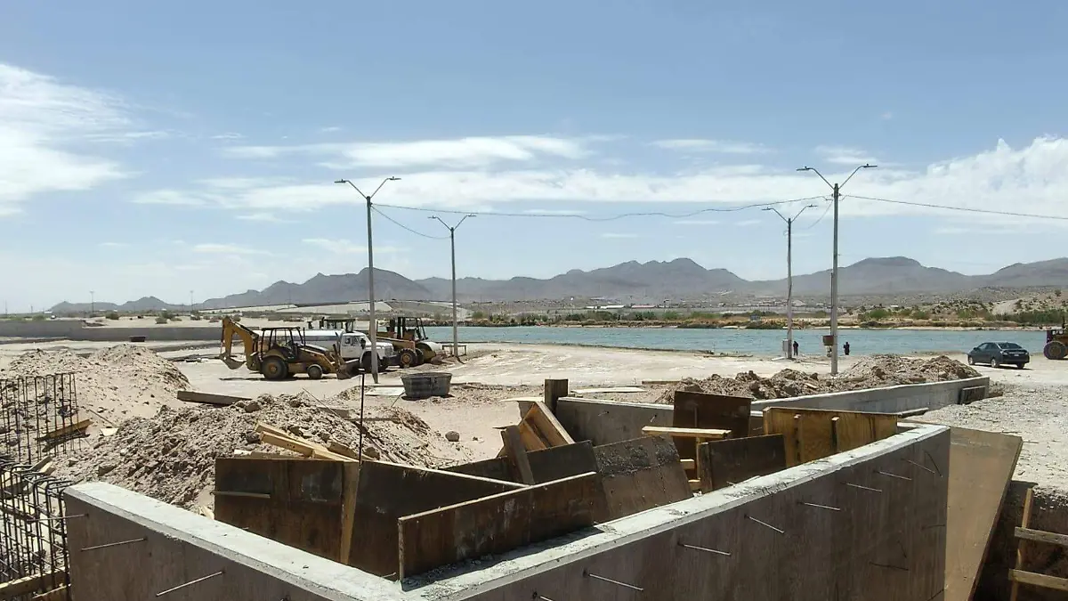 "Parque Norponiente de Anapra avanza en su construcción con miras a ser un espacio recreativo de vanguardia"