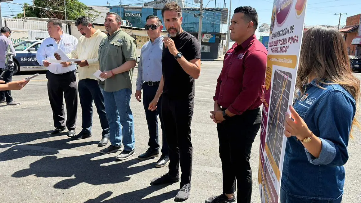 Alcalde entrego cuatro calles