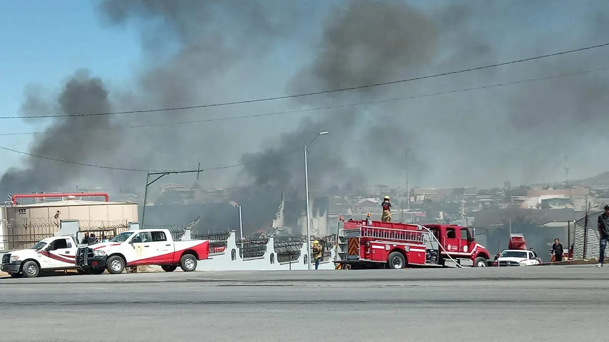 Incendio maquila