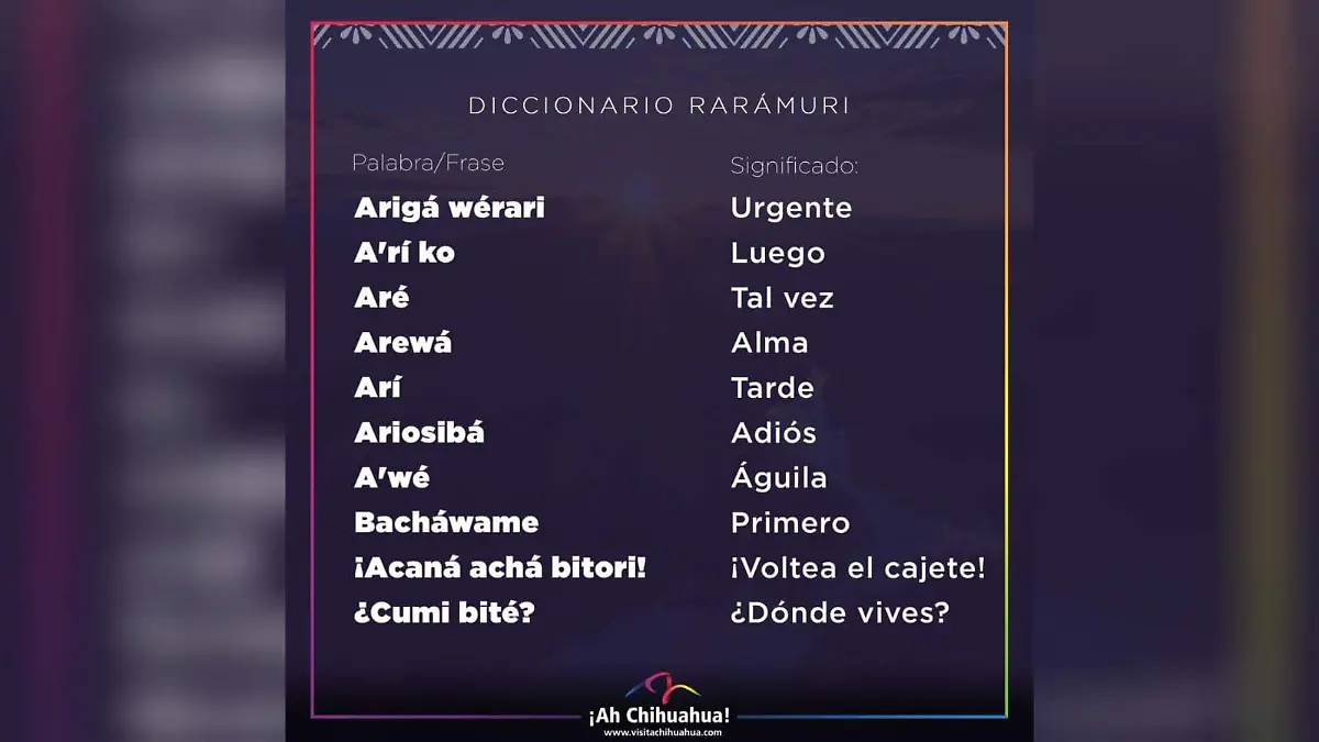 Lengua rarámuri