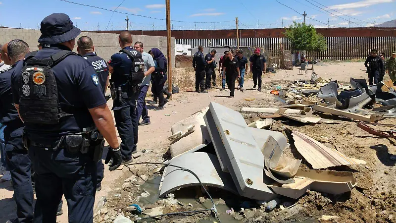 No descartan uso de viviendas demolidas en Anapra como casas de seguridad: SSPM