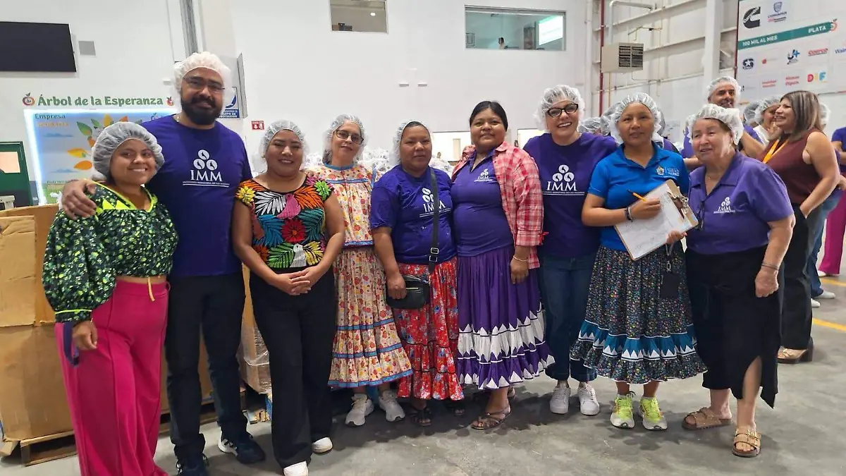 Cempo en el banco de alimentos