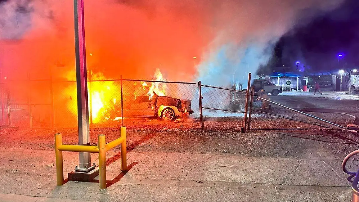 Incendio en vehiculos