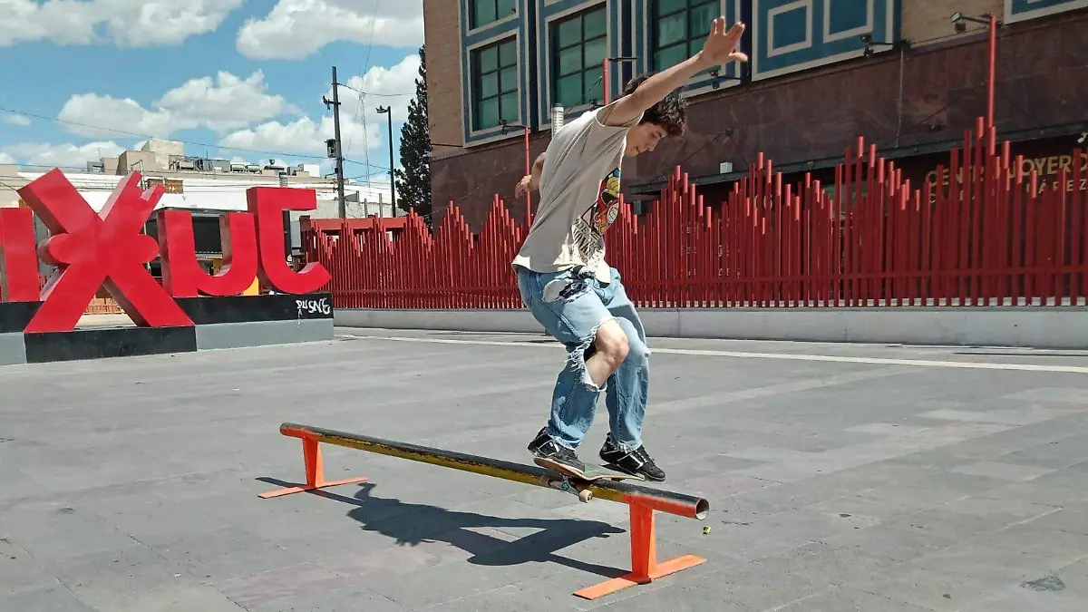 skateboarding