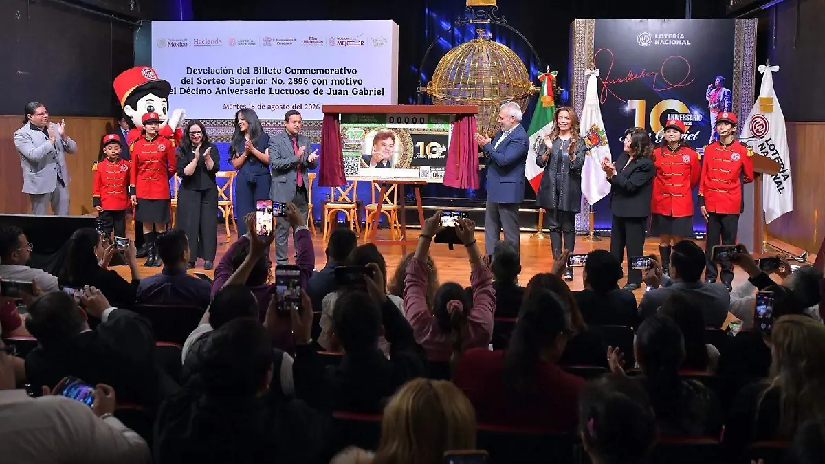 Billete Juan Gabriel Gobierno de Mexico