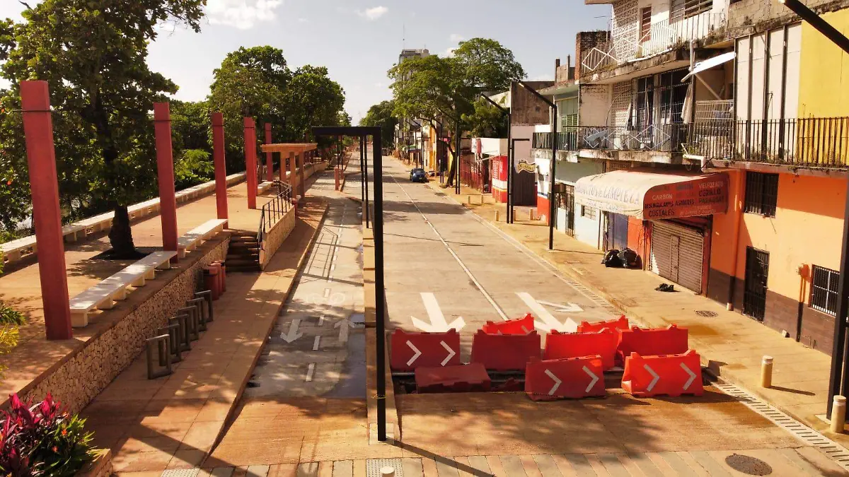 cuando inauguran el malecón de Villahermosa