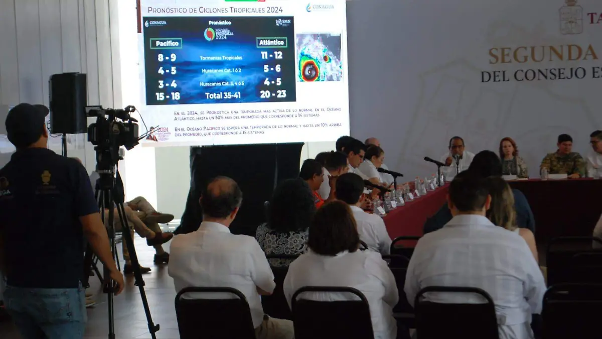 Sesión ordinaria del Consejo Estatal de protección Civil 