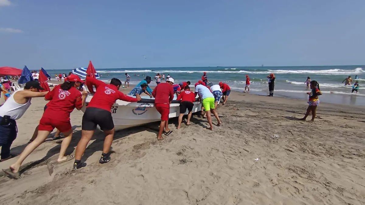 Izan bandera amarilla en playas de Paraíso ¿Qué significa?