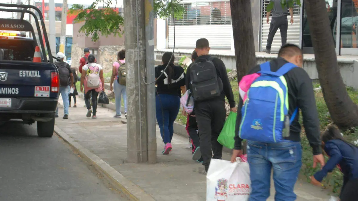 Migrantes son detenidos