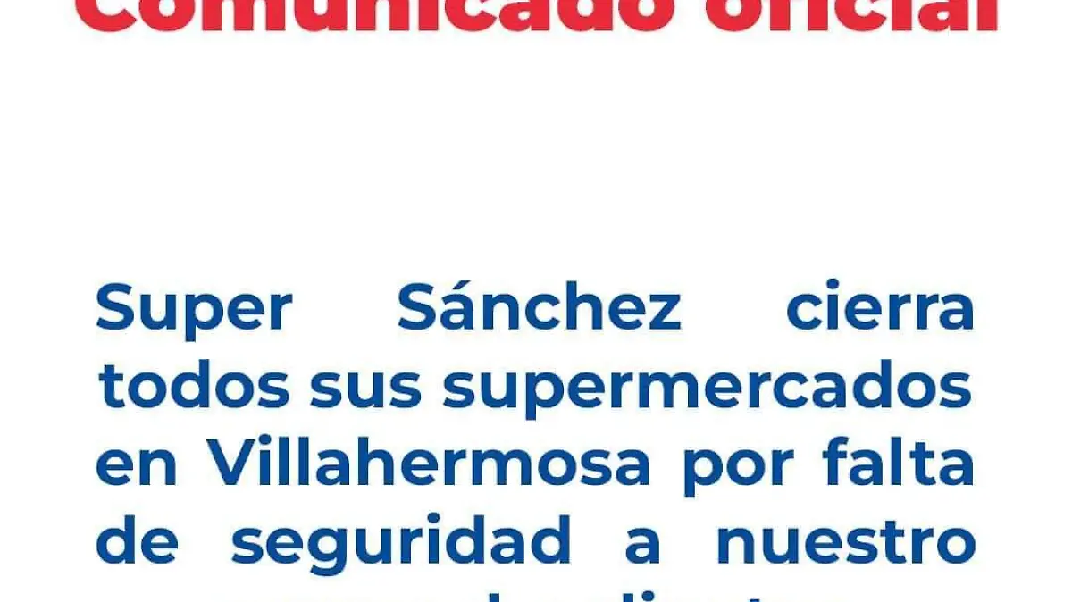 Comercios cerrados debido a la ola de atracos en Villahermosa