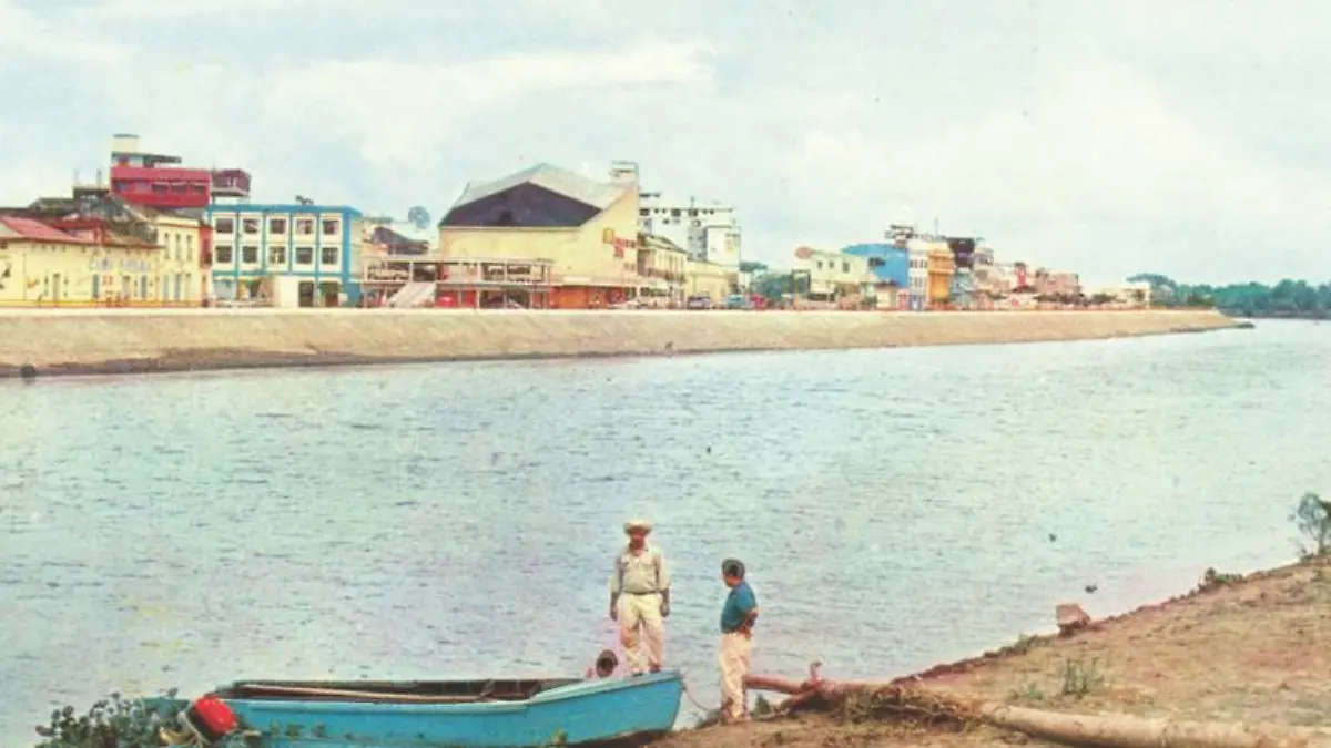 Antiguo malecon de Villahermosa