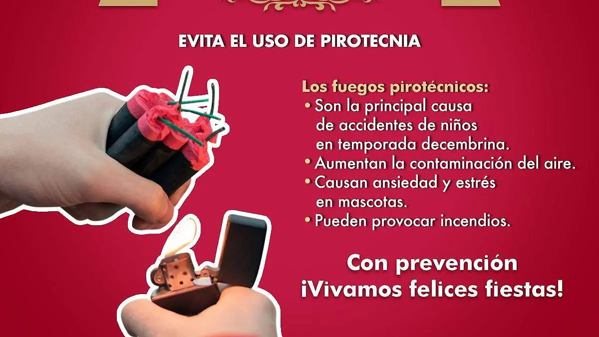 Gráfico pirotecnia Protección Civil