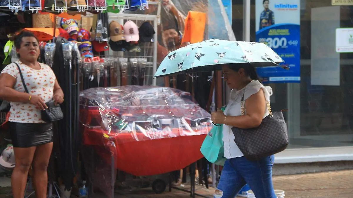 Clima-Tabasco-2024-Mujer-Con-Sombrilla